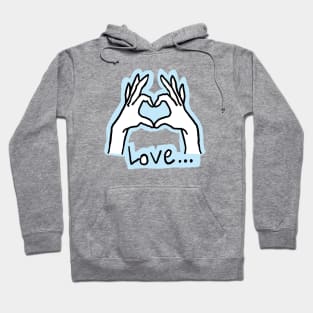 Finger heart Hoodie